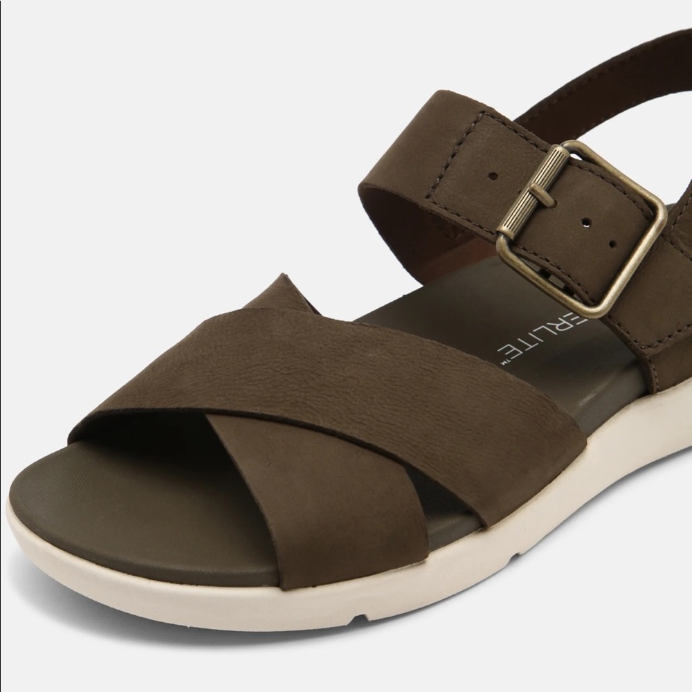 Women's Timberland Wilesport Olive Green Leather Strap Sandals olive - Picture 14 of 15